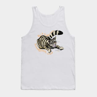 Wildcat, Felis silvestris silvestris Tank Top